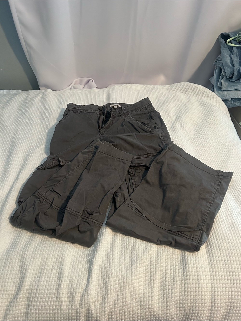 Garage Women's Dark Gray Cargo Pants